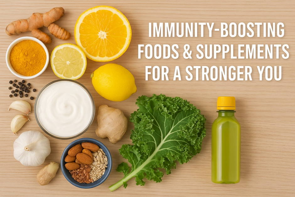 Immunity-Boosting Foods & Supplements for a Stronger You