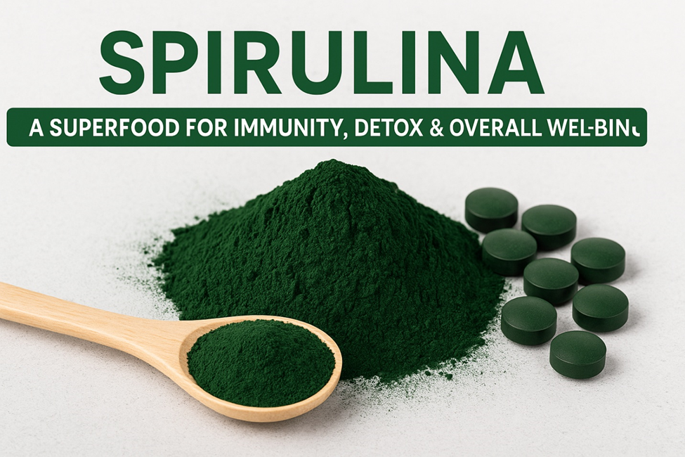 Spirulina: A Superfood for Immunity, Detox & Overall Well-being