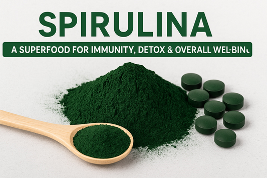 Spirulina: A Superfood for Immunity, Detox & Overall Well-being