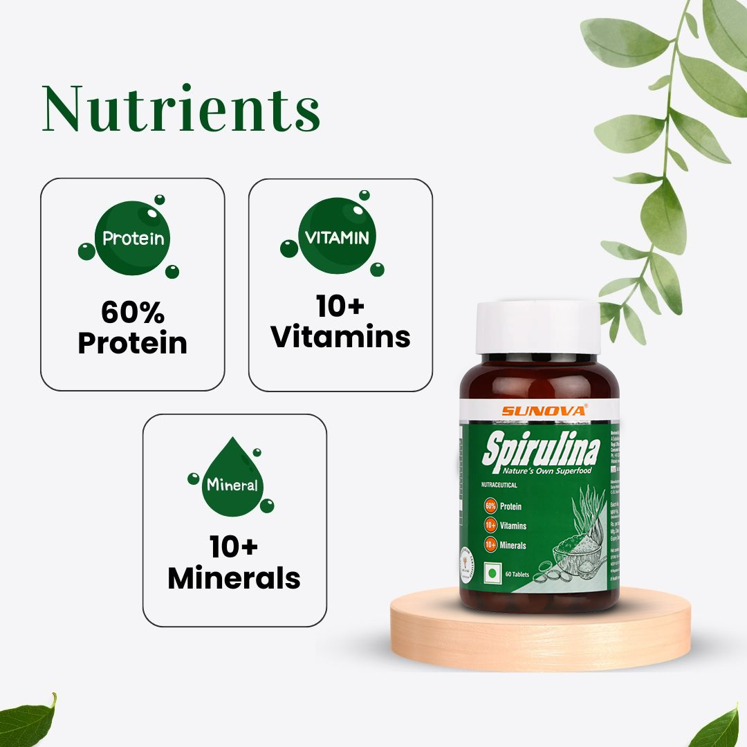 Buy Spirulina Tablets Online Nutrients