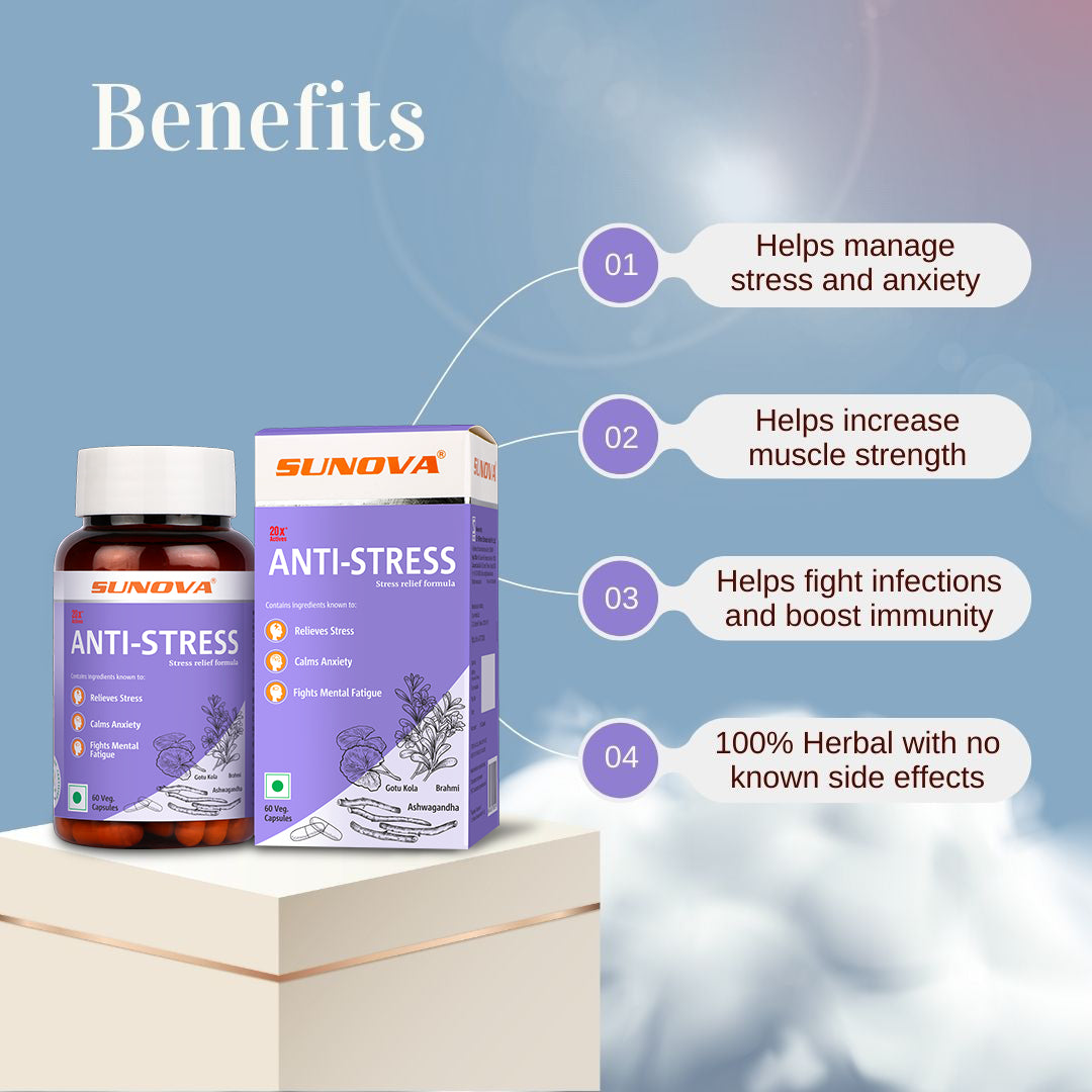 Anti-Stress supplement detailed shot
