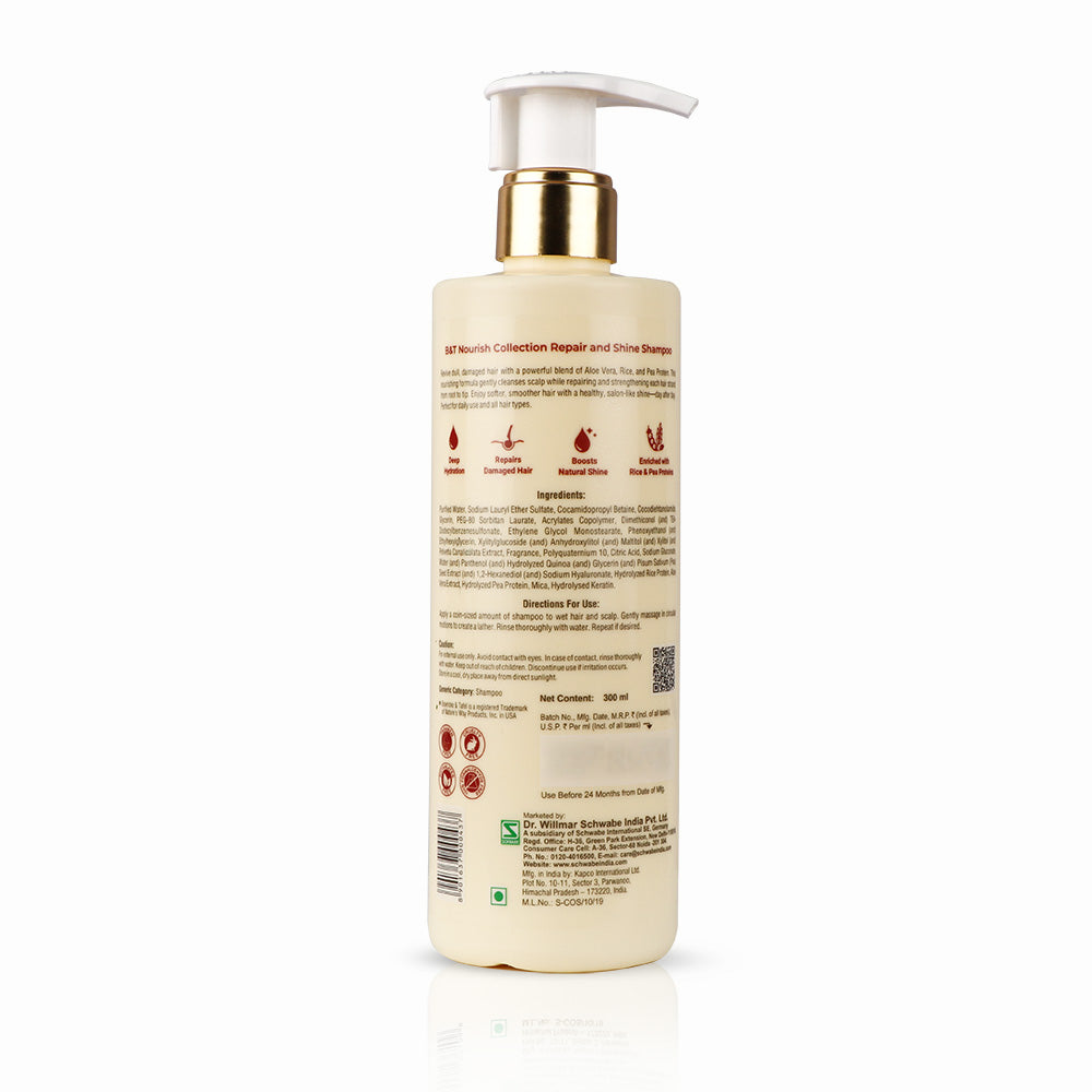 B&T Nourish Repair & Shine Shampoo