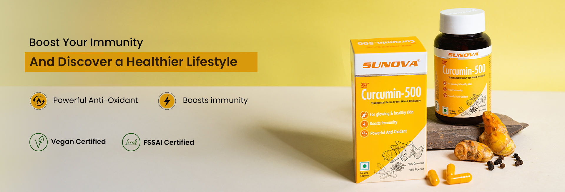 Curcumin supplement product image