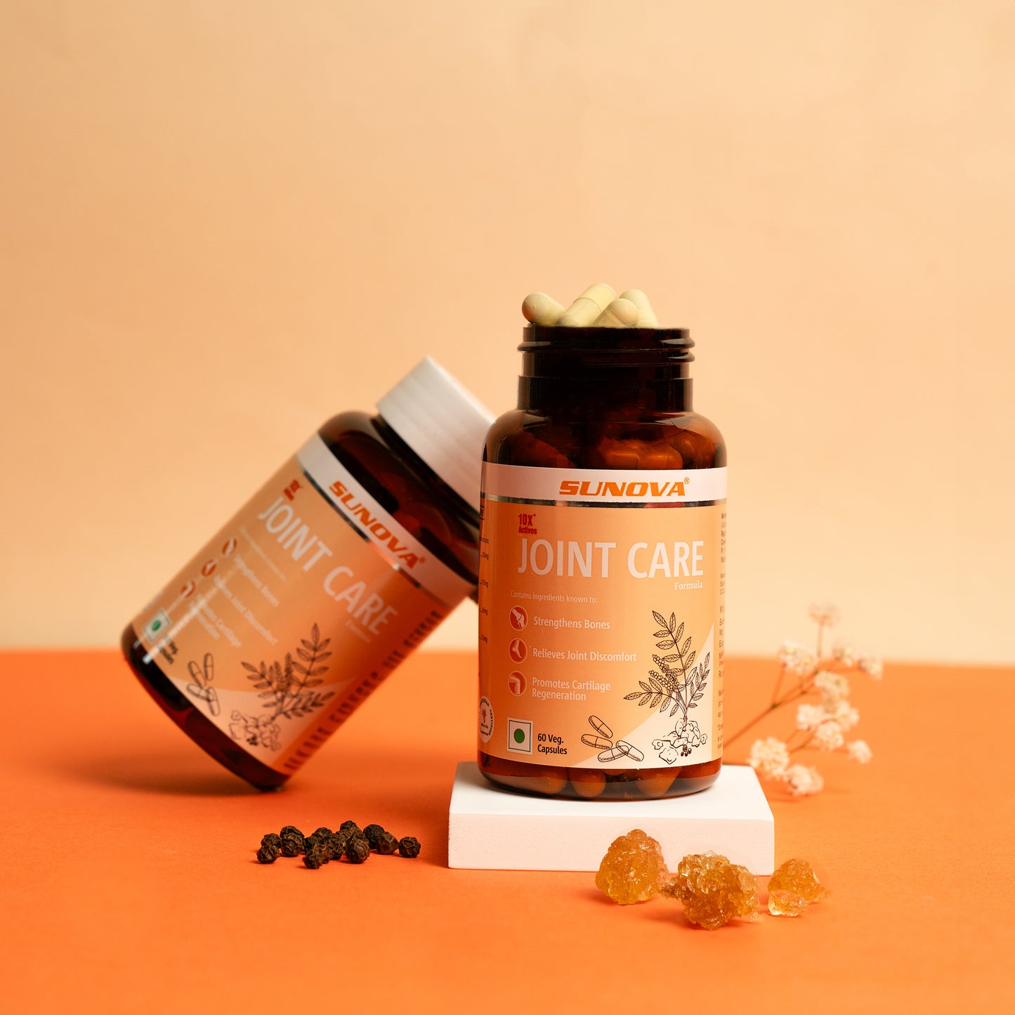 Another front view of health supplement