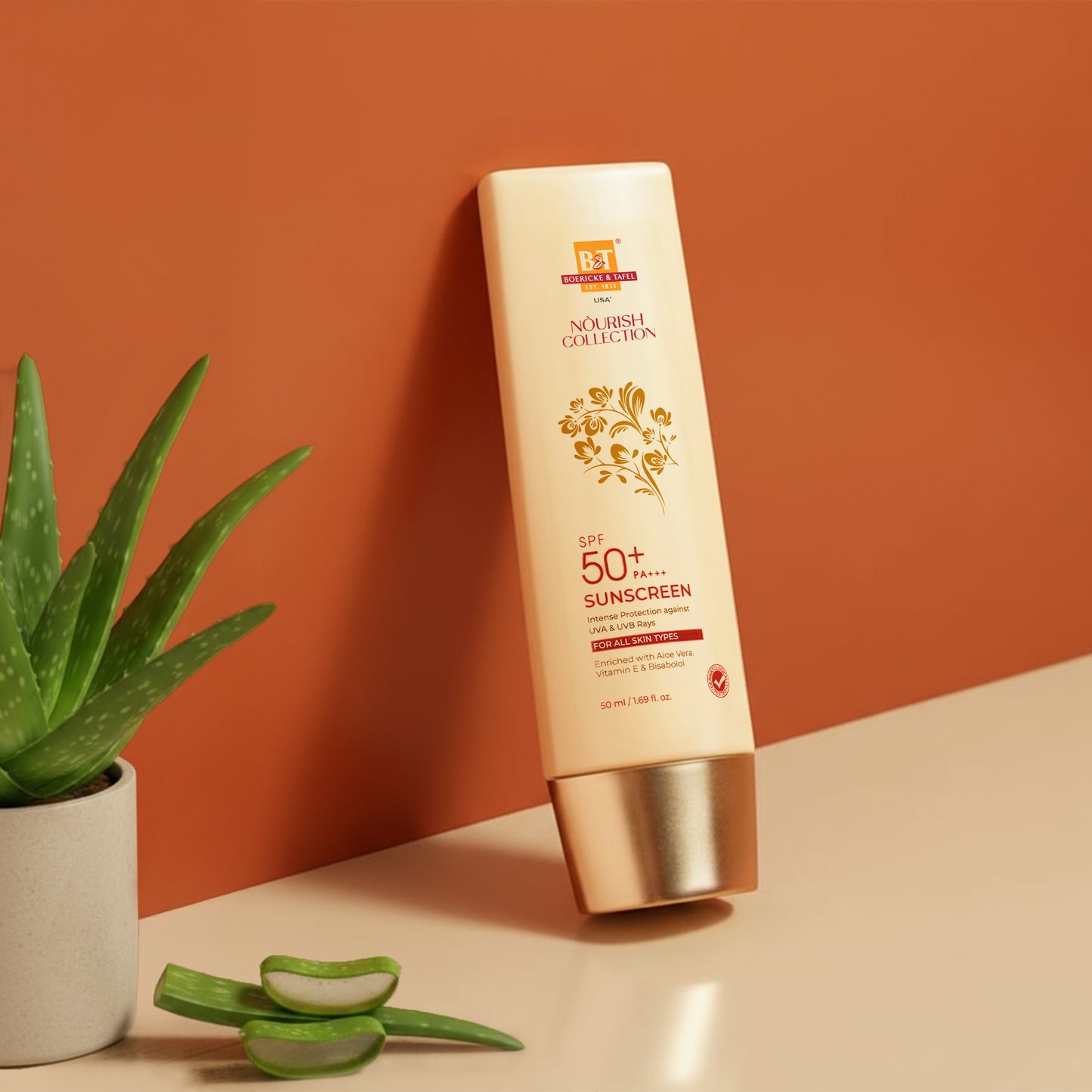 B&T Nourish SPF 50+ Sunscreen