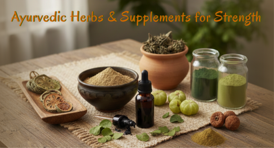 Ayurvedic Energy Boosters: Herbs & Supplements for Strength