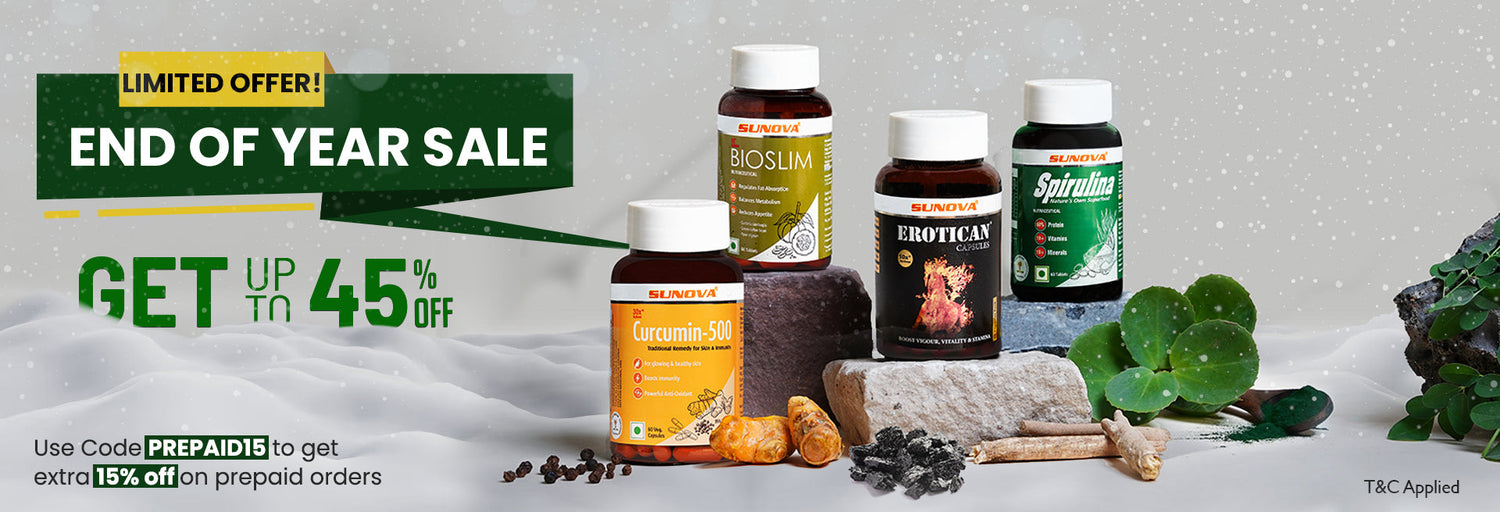 Sunova Complete Collection of Natural Health Supplements