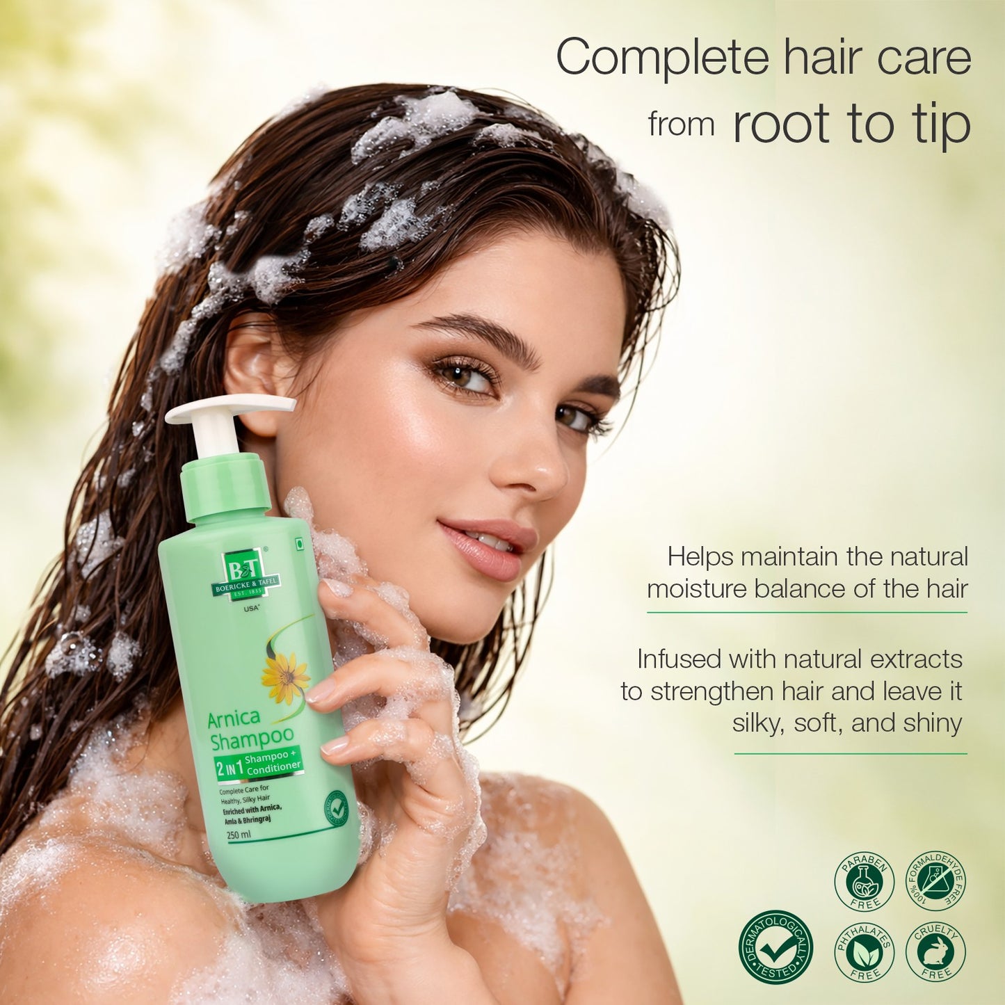 B&T Arnica 2 in 1 Shampoo 