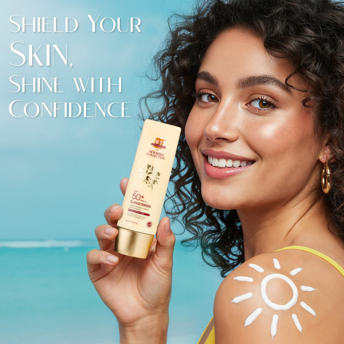 B&T Nourish Sunscreen 50ML