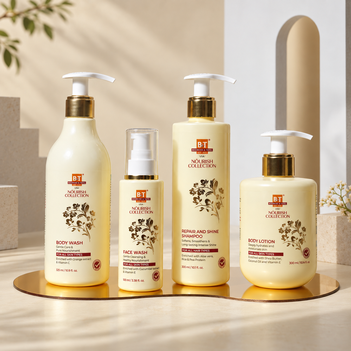 B&T Nourish Bath & Body Combo