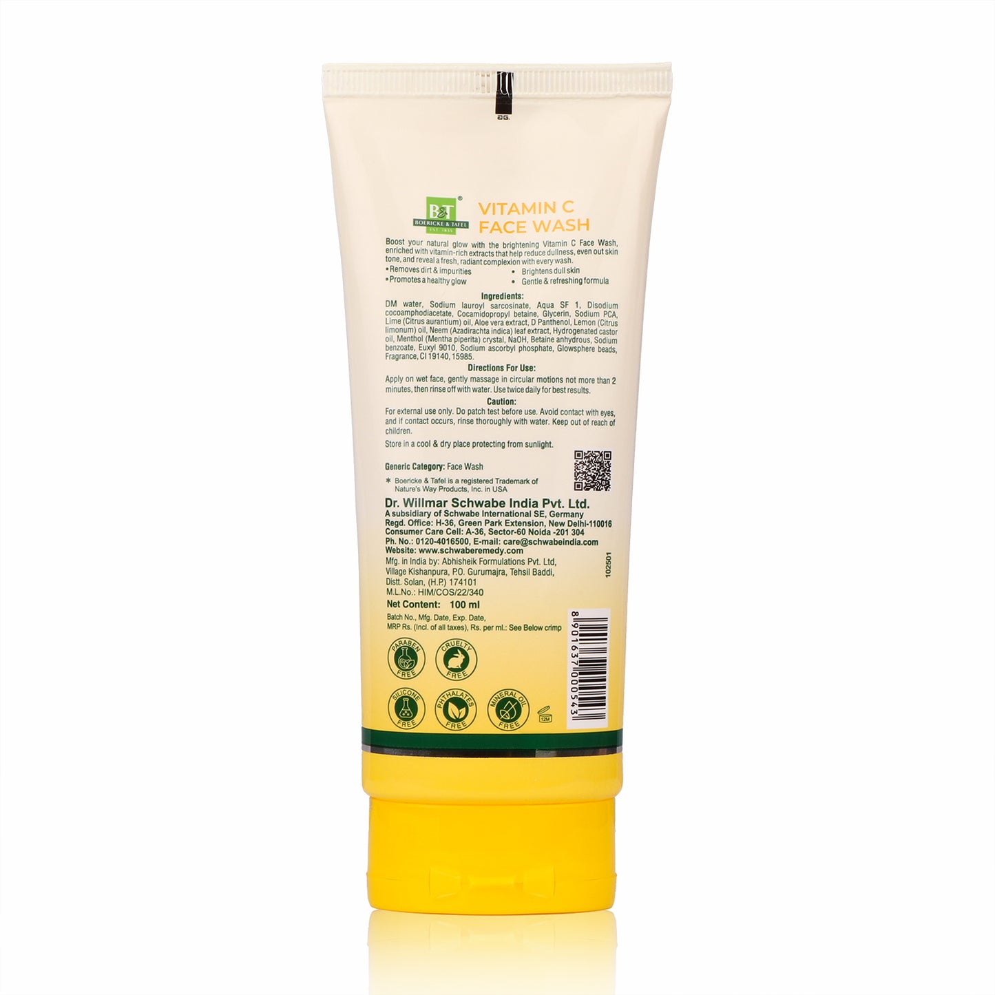 B&T Vitamin C Face Wash