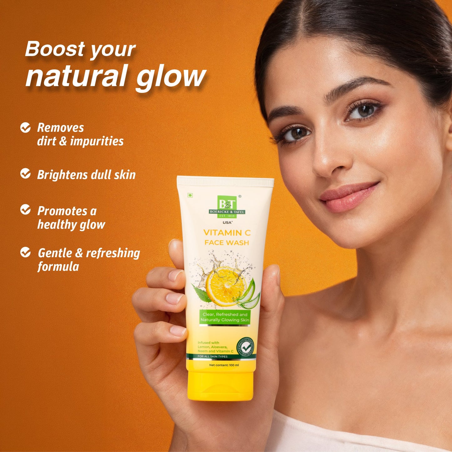 B&T Vitamin C Face Wash