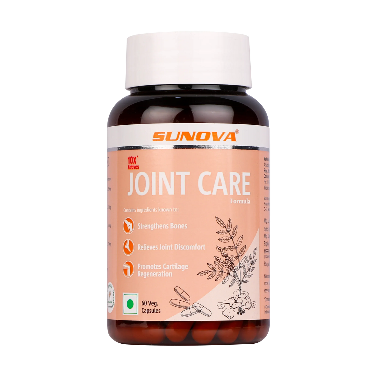 Jointeez Joint Care Capsules - Joint Pain Relief Supplement | Sunova