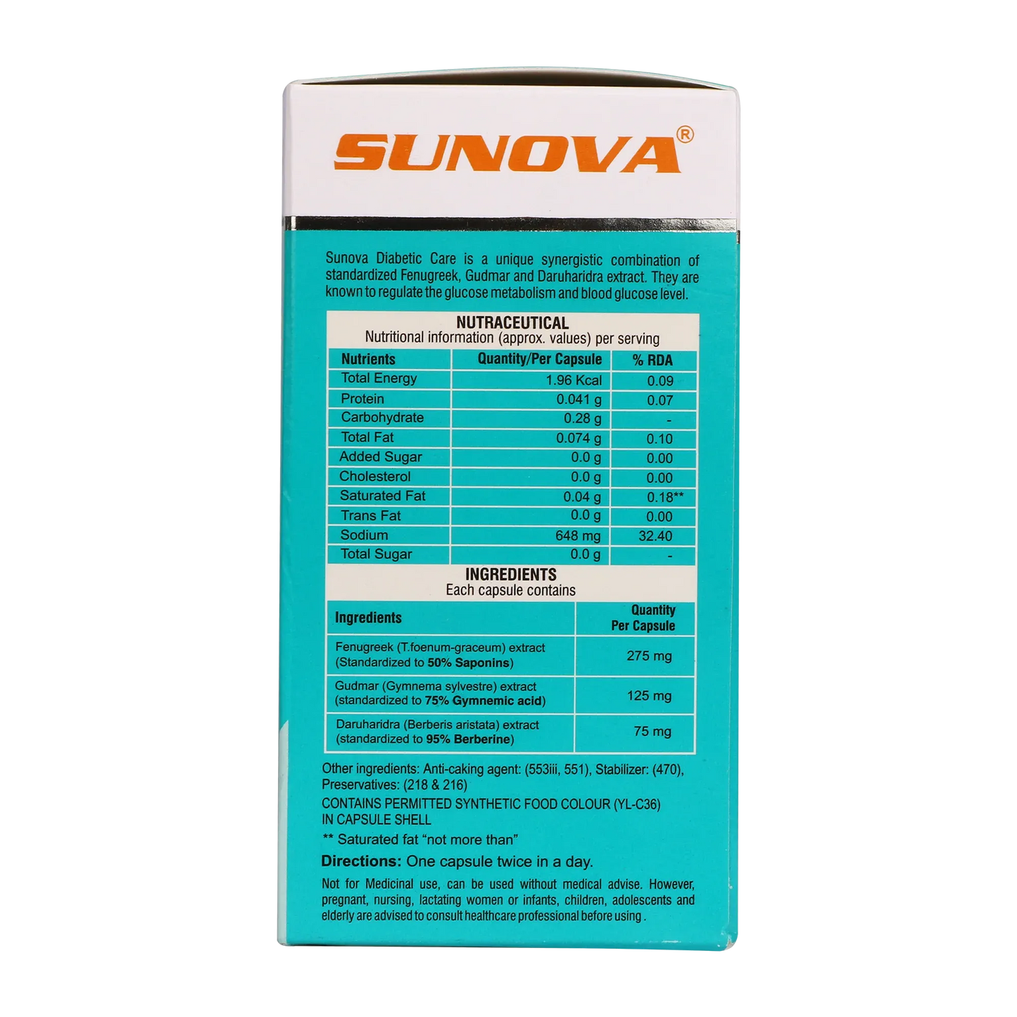 DIABETIC CARE CAPSULES