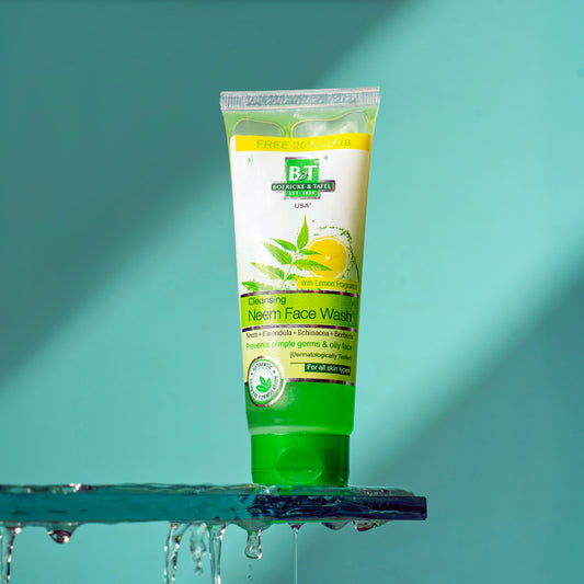 B&T CLEANSING NEEM FACE WASH 60ML
