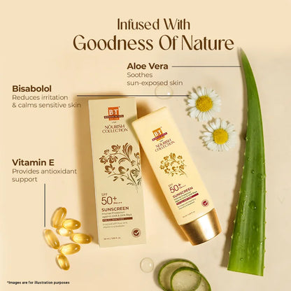 B&T Nourish SPF 50+ Sunscreen