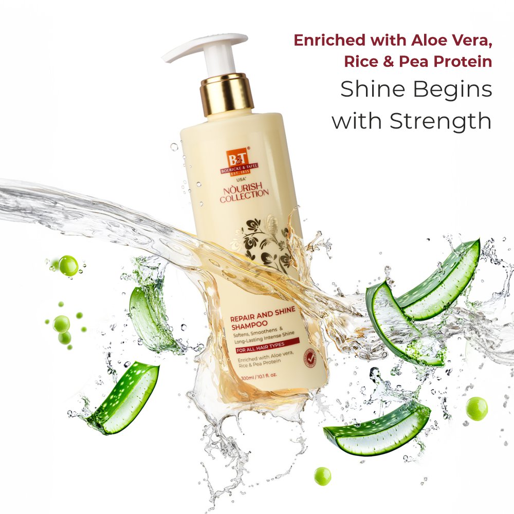 B&T Nourish Repair & Shine Shampoo 300ml