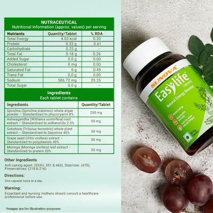 EASYLIFE NATURAL ENERGY BOOSTER