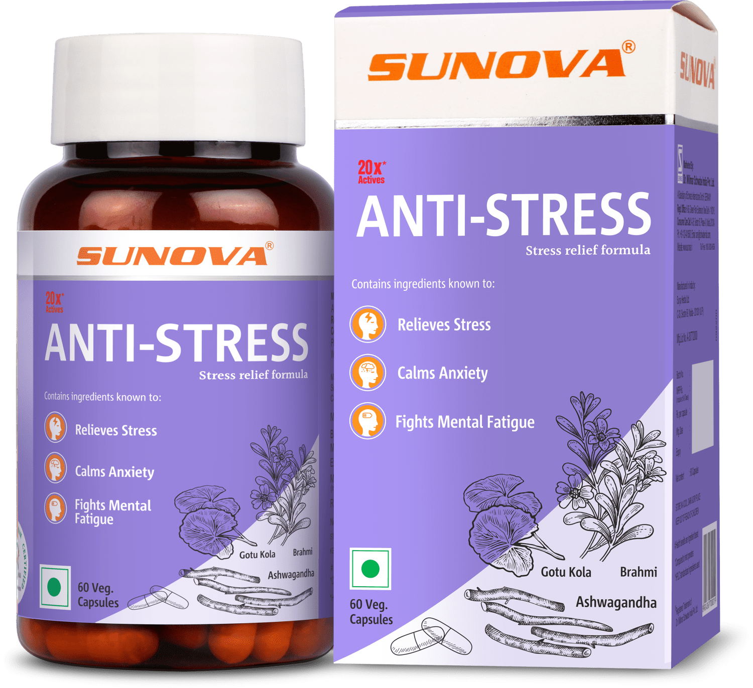 Sunova Anti stress new pack