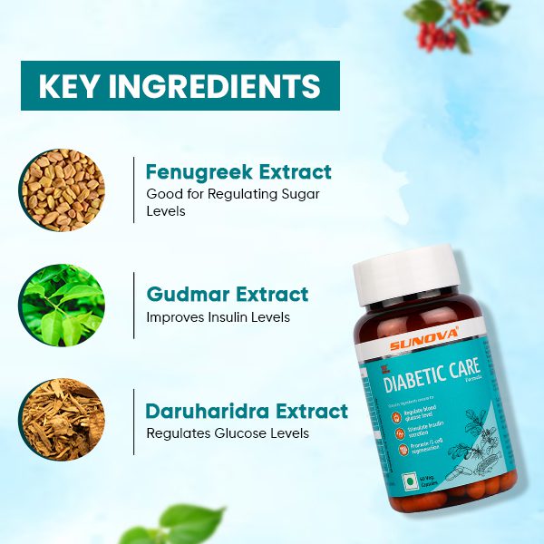 Key Ingredients of Sunova Diabetic Care