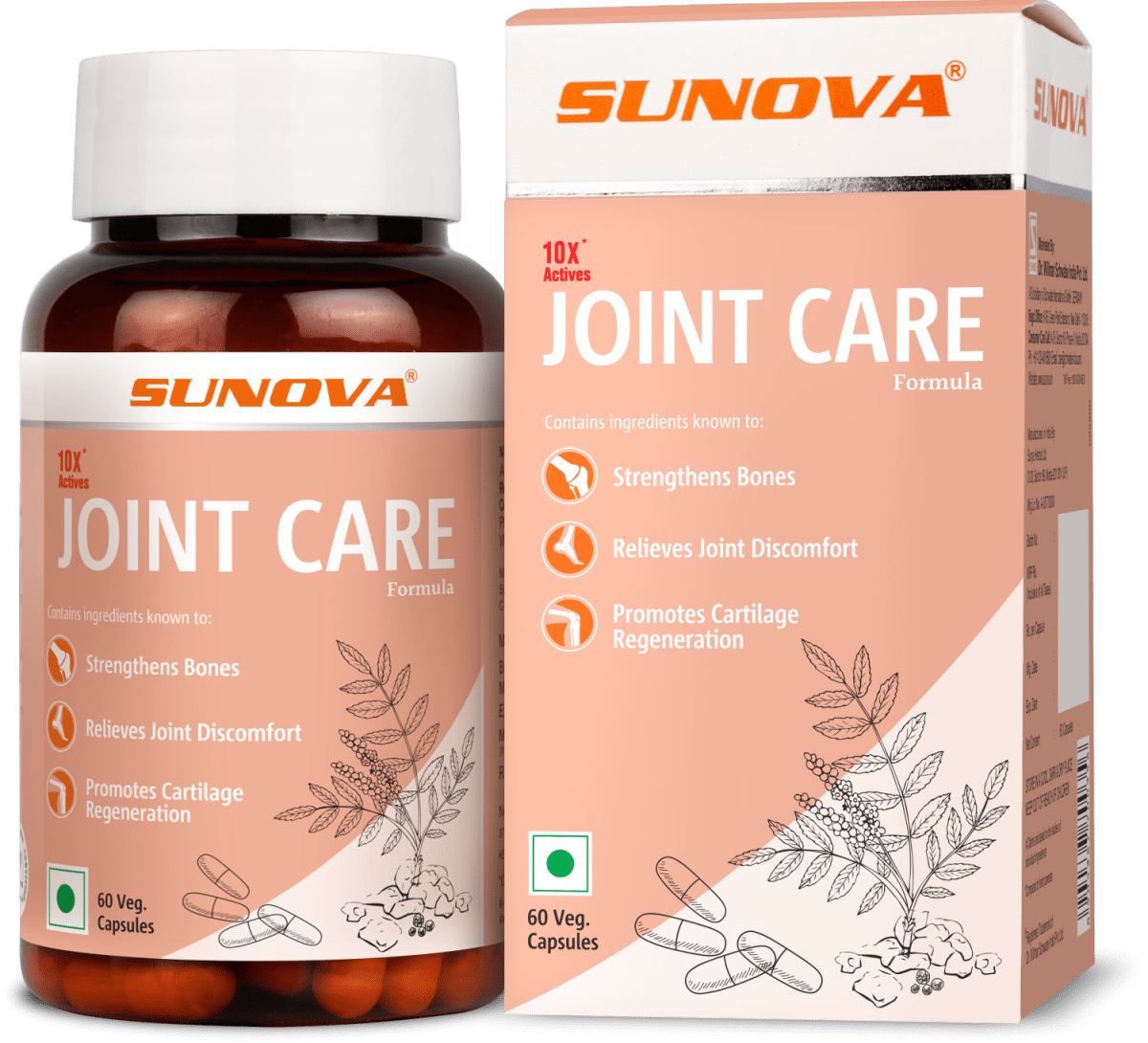 Buy Sunova Joint Care Capsules | Best Joint care Supplement