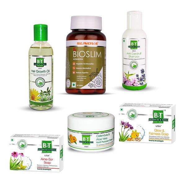 Sunova Bioslim & B&T Skin Care & Hair Growth Formula