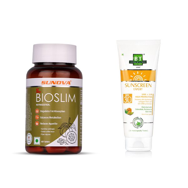 Sunova Bioslim & B&T Sunscreen