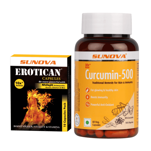 Erotican and Curcumin 500