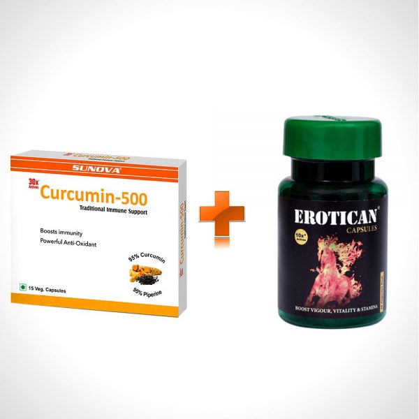 Curcumin 15 pack capsule Erotican 60 capsule