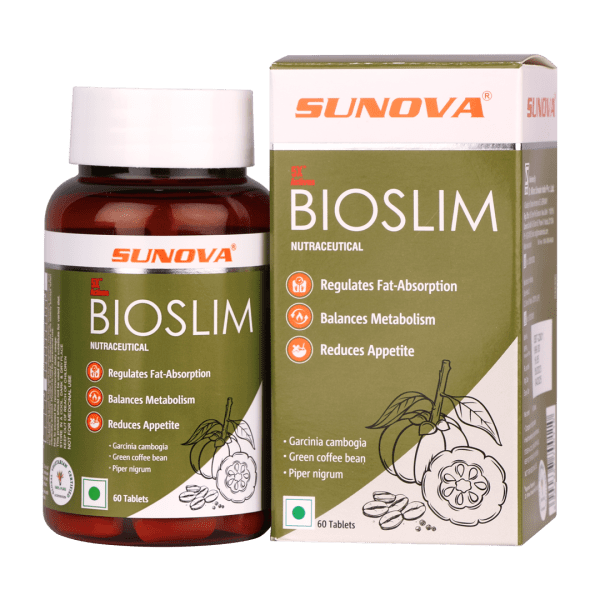 Sunova Bioslim supplement side pack