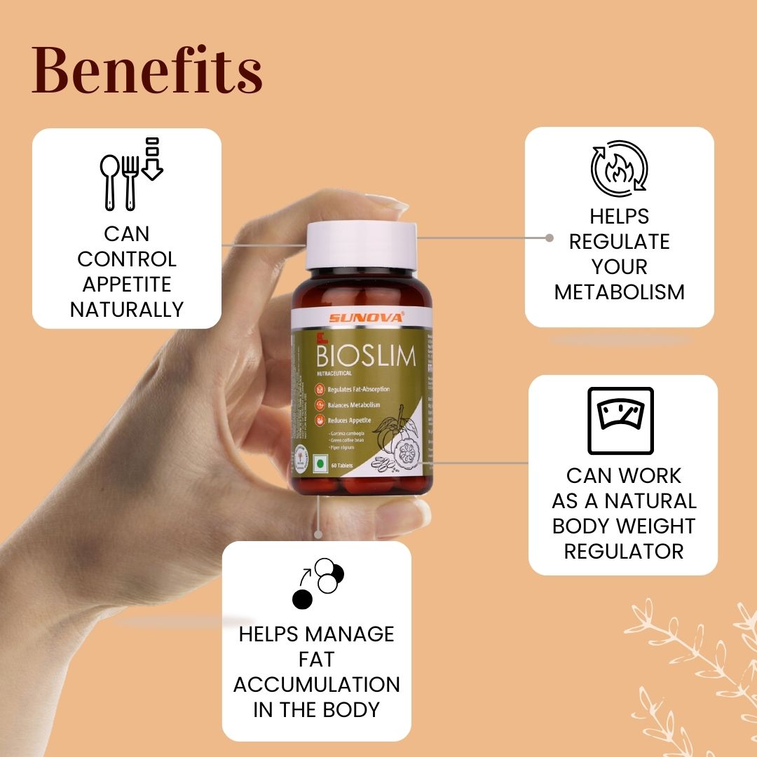 Benefits of Sunova Bioslim Weight Management Supplements